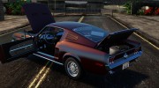 1968 Ford Mustang GT Fastback для GTA San Andreas миниатюра 11