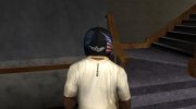 Racing Helmet Skull для GTA San Andreas миниатюра 4