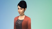 Чокер Tokyo для Sims 4 миниатюра 3