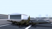 B-17G Flying Fortress для GTA San Andreas миниатюра 3