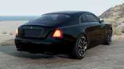 Rolls-Royce Wraith Black Badge 2016 для BeamNG.Drive миниатюра 3