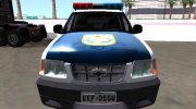 Chevrolet Blazer S-10 2000 MPERJ (Filme Tropa de Elite) (Beta) для GTA San Andreas миниатюра 8