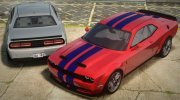 Dodge Challenger SRT Hellcat Redeye для GTA San Andreas миниатюра 6