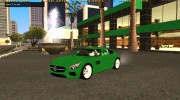 Mercedes-benz AMG GT для GTA San Andreas миниатюра 1