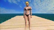 GTA Online Skin Female Style Bowsette для GTA San Andreas миниатюра 2