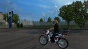 Yamaha Motorcycle для Euro Truck Simulator 2 миниатюра 4