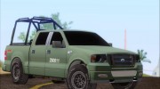 Ford F-150 2006 Military MEX for GTA San Andreas miniature 1