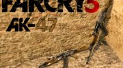 Far Cry 3 AK-47 для Counter-Strike Source миниатюра 1
