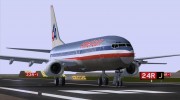 Boeing 737-800 American Airlines для GTA San Andreas миниатюра 1