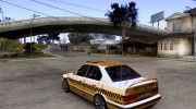 BMW E34 535i Taxi для GTA San Andreas миниатюра 3