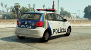 Volkswagen Gol G6 Polícia Militar Brasil FINAL para GTA 5 miniatura 3