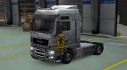 Скин Cthulhu для MAN TGX para Euro Truck Simulator 2 miniatura 5