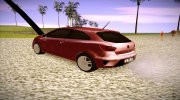 2010 Seat Ibiza Cupra para GTA San Andreas miniatura 2