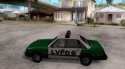 LVPD Police Car для GTA San Andreas миниатюра 2