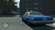 Chevrolet Caprice NYC Police 1984 para GTA 4 miniatura 2