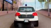 Golf V - BIH Police Car V2 (Single Siren) для GTA San Andreas миниатюра 9