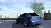 Audi S3 V.I.P para GTA San Andreas miniatura 2