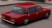 Vaz 2107 Red Style для GTA 4 миниатюра 5