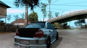 Subaru Impreza WRX для GTA San Andreas миниатюра 4