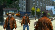 Коричневая кожаная куртка v.2 para GTA 4 miniatura 1
