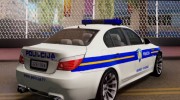 BMW M5 - Croatian Police Car para GTA San Andreas miniatura 5