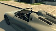 Porsche 918 Spyder Concept для Mafia II миниатюра 2