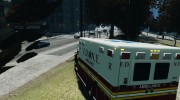 Ford F-350 Ambulance FDNY для GTA 4 миниатюра 3