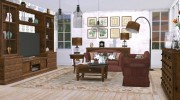 Living Pottery Barn for Sims 4 miniature 2