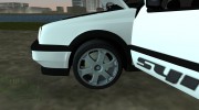 Volkswagen Golf 3 ABT VR6 Turbo Syncro for GTA Vice City miniature 7