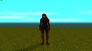 Касуми Гото в красном одеянии из Mass Effect для GTA San Andreas миниатюра 2