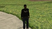 Black Madd Dogg (Thug life) для GTA San Andreas миниатюра 1
