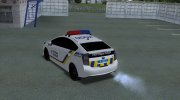 Toyota Prius Патрульная Полиция Украины para GTA San Andreas miniatura 4
