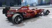 Formula 1 - Ferrari F2007 для GTA 4 миниатюра 5