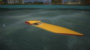 Bugatti Sang Bleu Speedboat для GTA Vice City миниатюра 1