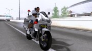 CBR900P Japanese Cop Bike для GTA San Andreas миниатюра 1