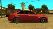 2018 Cadillac CTS-V Lowpoly для GTA San Andreas миниатюра 3