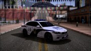 BMW M5 F10 Chinese Police para GTA San Andreas miniatura 1