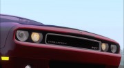 Dodge Challenger SRT8 2009 para GTA San Andreas miniatura 7