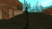 Подполковник Шульга в бронекостюме Булат и с усами из S.T.A.L.K.E.R. para GTA San Andreas miniatura 3