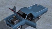 Chevrolet El Camino Super Sport 454 70 Sa Style для GTA San Andreas миниатюра 3