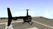 Robinson R44 Raven II NC 1.0 Чёрный for GTA San Andreas miniature 4