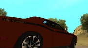 Dodge Challenger Yellow Jacket для GTA San Andreas миниатюра 2