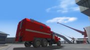 КрАЗ - 255 Б Кунг Пожарный для GTA San Andreas миниатюра 4