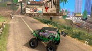 Monster Truck Grave Digger v2.0 final for GTA San Andreas miniature 2
