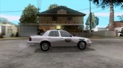 Ford Crown Victoria Missouri Police для GTA San Andreas миниатюра 5