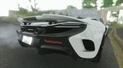 2020 McLaren 675LT para GTA San Andreas miniatura 3