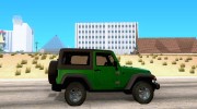 Jeep Wrangler Rubicon 2012 для GTA San Andreas миниатюра 5