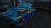 Шкурка для Т-34-85 Ultramarines (по Вархаммеру) для World Of Tanks миниатюра 4