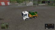 MAN skip truck with container (v1.0 Pummelboer) for Farming Simulator 2017 miniature 6