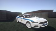 Ford Mustang GT 2015 Полиция ДПС для GTA San Andreas миниатюра 1